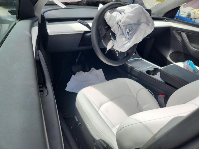 7SAYGDED1RF083330 - 2024 TESLA MODEL Y Синій фото 8