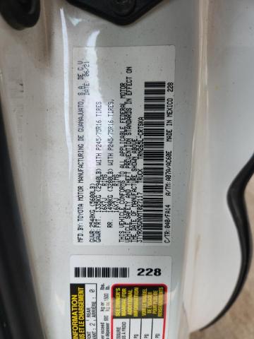 3TYRX5GNXMT027117 - 2021 TOYOTA TACOMA ACCESS CAB Белый фото 12