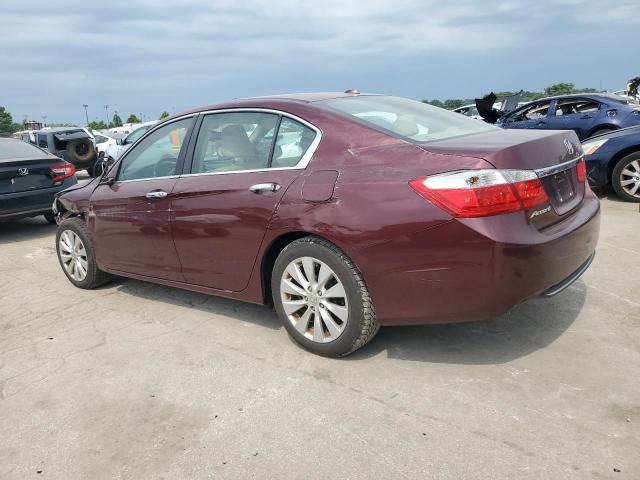 1HGCR2F80FA191158 - 2015 HONDA ACCORD EXL MAROON photo 2