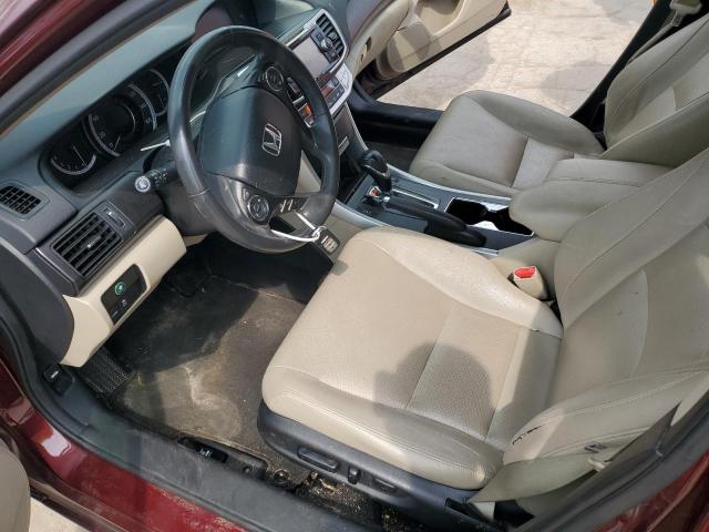 1HGCR2F80FA191158 - 2015 HONDA ACCORD EXL MAROON photo 7
