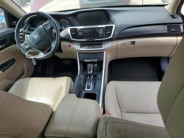 1HGCR2F80FA191158 - 2015 HONDA ACCORD EXL MAROON photo 8