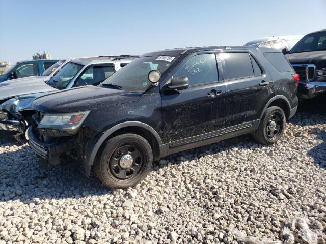 1FM5K8AR4GGC72706 - 2016 FORD EXPLORER POLICE INTERCEPTOR BLACK photo 1