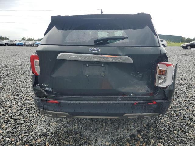1FMSK7DHXMGC39298 - 2021 FORD EXPLORER XLT GREEN photo 6