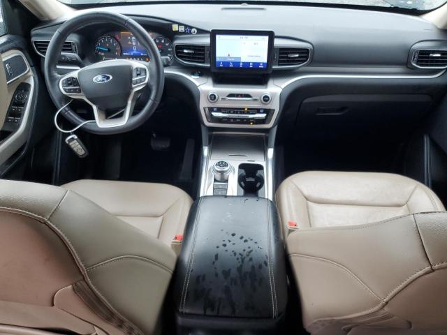 1FMSK7DHXMGC39298 - 2021 FORD EXPLORER XLT GREEN photo 8