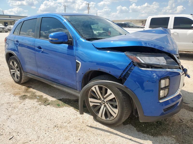 JA4APVAU0NU019978 - 2022 MITSUBISHI OUTLANDER SE Mavi foto 4