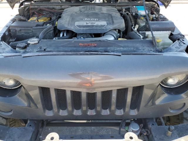 1C4BJWDG4GL221576 - 2016 JEEP WRANGLER UNLIMITED SPORT ნაცრისფერი ფოტო 12