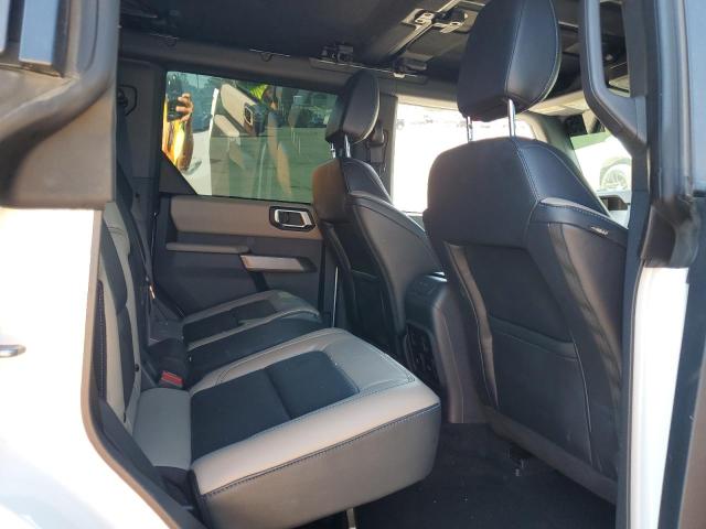 1FMEE5DP6NLB22925 - 2022 FORD BRONCO BASE WHITE photo 10