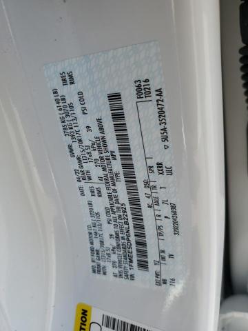 1FMEE5DP6NLB22925 - 2022 FORD BRONCO BASE WHITE photo 12