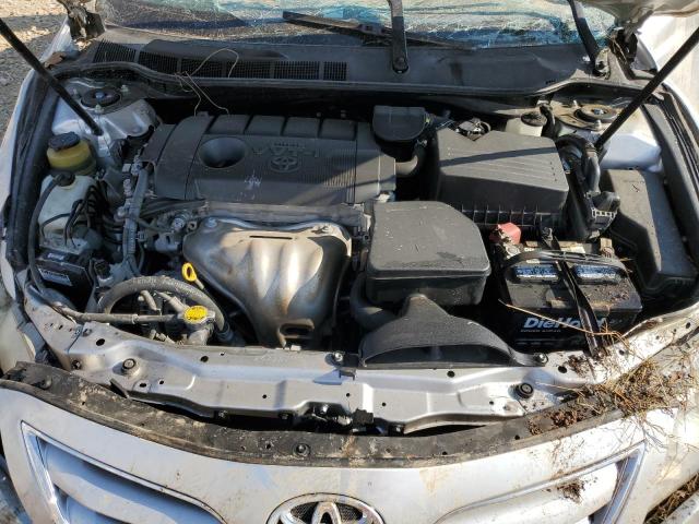 4T1BF3EK6AU108809 - 2010 TOYOTA CAMRY BASE ვერცხლისფერი ფოტო 11