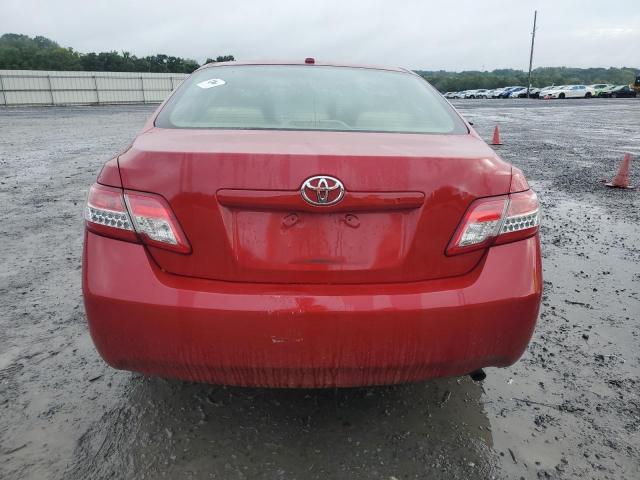 4T1BF3EK9AU555425 - 2010 TOYOTA CAMRY BASE Қызыл фото 6