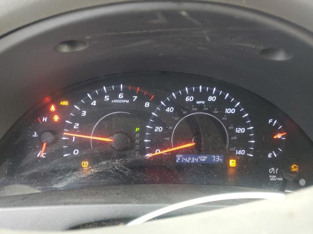 4T1BF3EK9AU555425 - 2010 TOYOTA CAMRY BASE Қызыл фото 9