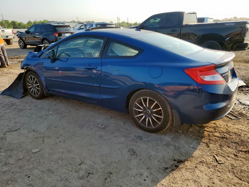 2HGFG3B89CH507409 - 2012 HONDA CIVIC EX BLUE photo 2