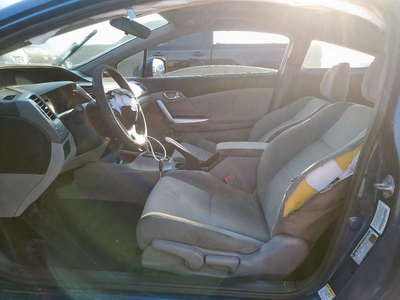 2HGFG3B89CH507409 - 2012 HONDA CIVIC EX BLUE photo 7