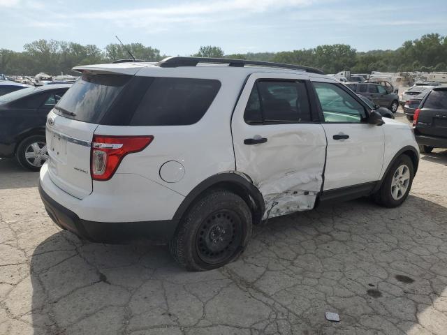 1FM5K7B83DGB33842 - 2013 FORD EXPLORER WHITE photo 3