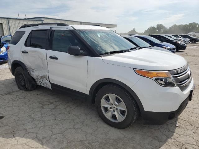 1FM5K7B83DGB33842 - 2013 FORD EXPLORER WHITE photo 4