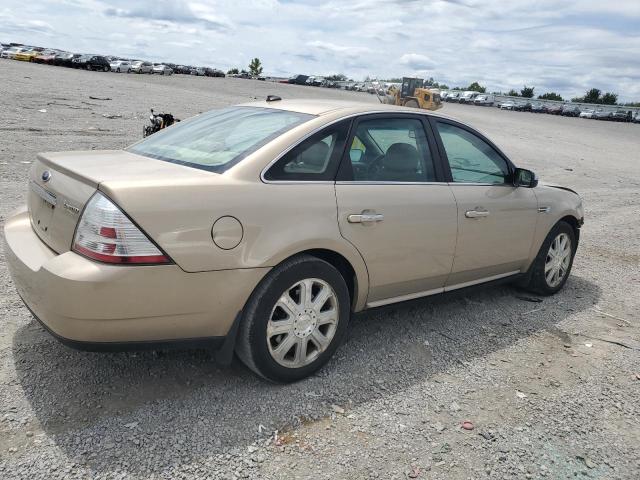 1FAHP25W18G160498 - 2008 FORD TAURUS LIMITED TAN photo 3