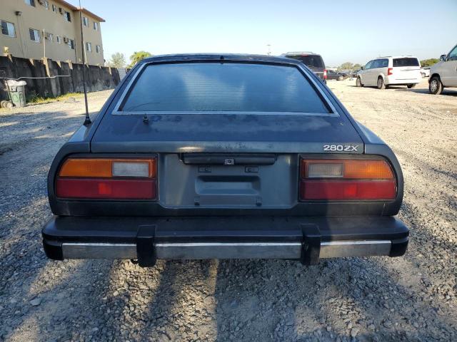 JN1HZ04S1BX416012 - 1981 DATSUN 280ZX BLACK photo 6