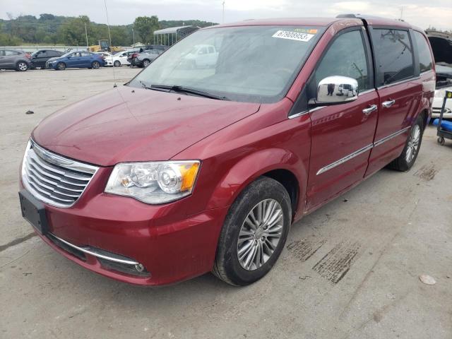 2C4RC1GG5FR534696 - 2015 CHRYSLER TOWN & COU LIMITED PLATINUM MAROON photo 1