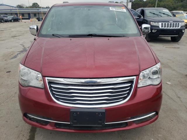 2C4RC1GG5FR534696 - 2015 CHRYSLER TOWN & COU LIMITED PLATINUM MAROON photo 5