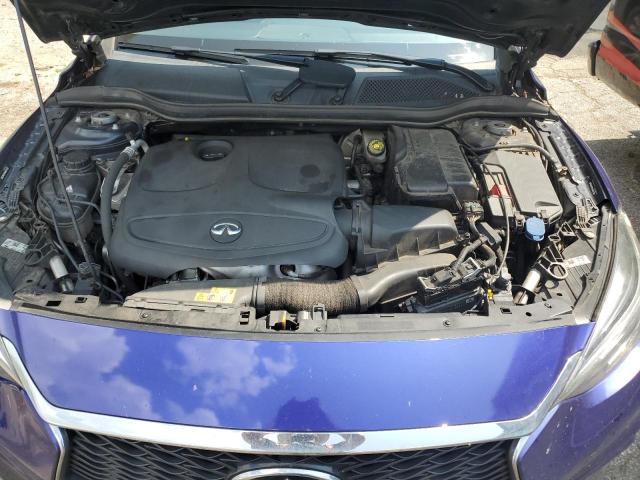 SJKCH5CR4HA017321 - 2017 INFINITI QX30 BASE BLUE photo 11