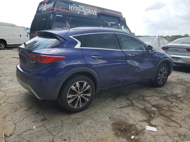 SJKCH5CR4HA017321 - 2017 INFINITI QX30 BASE BLUE photo 3