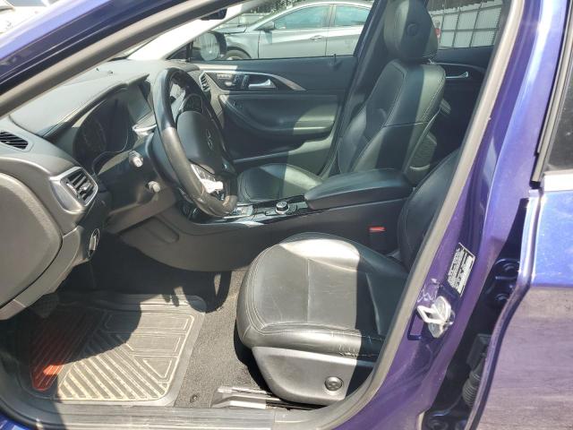 SJKCH5CR4HA017321 - 2017 INFINITI QX30 BASE BLUE photo 7