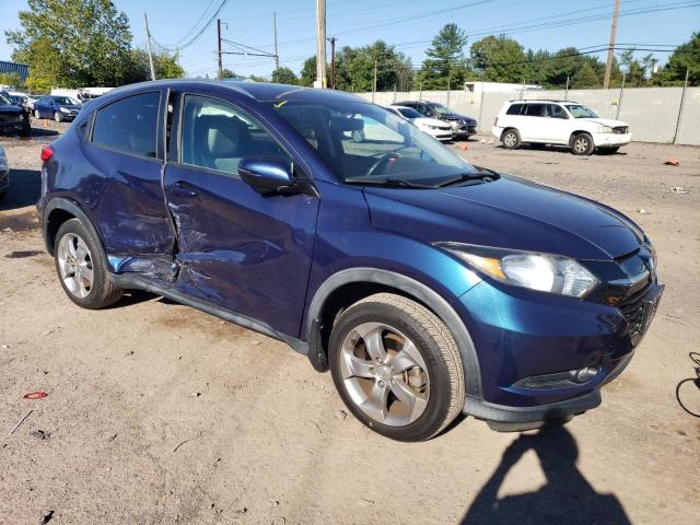 3CZRU6H75GM734828 - 2016 HONDA HR-V EXL BLUE photo 4