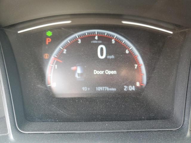 SHHFK7H48KU223216 - 2019 HONDA CIVIC SPORT Czarny zdjęcie 9