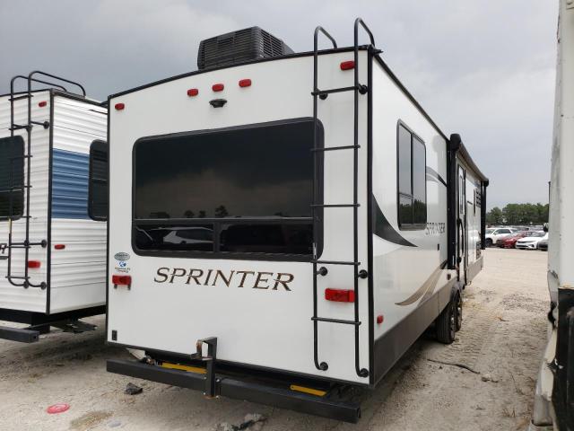 4YDT3332XM1530914 - 2021 KEYSTONE SPRINTER WHITE photo 4