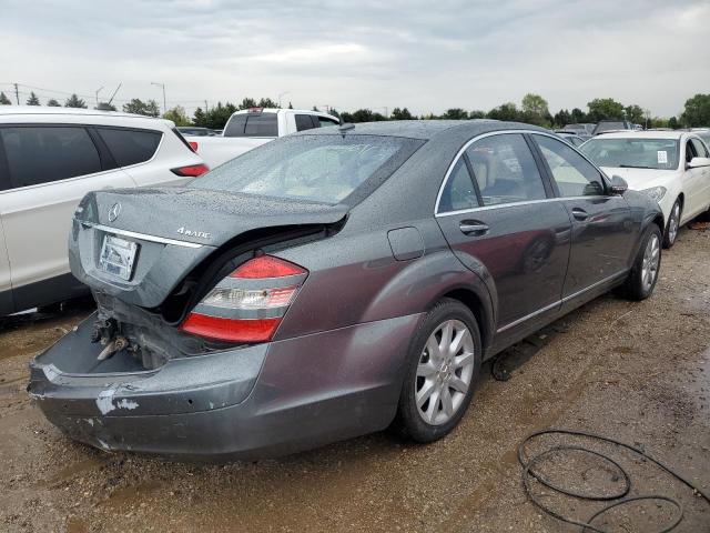 WDDNG86XX7A106535 - 2007 MERCEDES-BENZ S 550 4MATIC GRAY photo 3