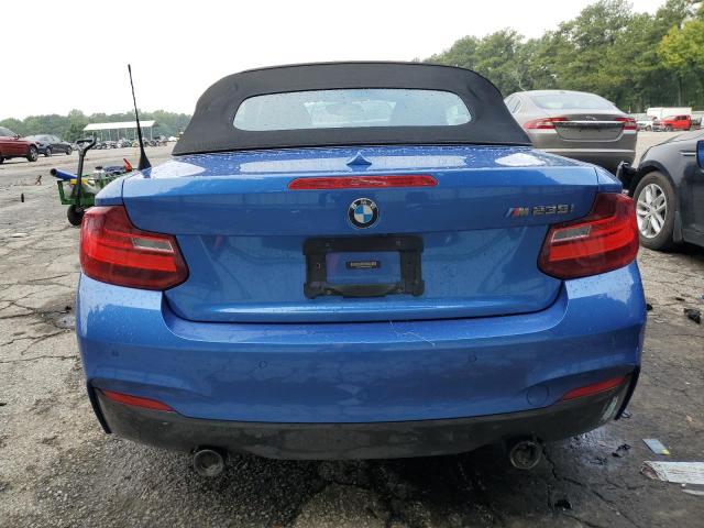 WBA1M1C56FVZ99383 - 2015 BMW M235I BLUE photo 6