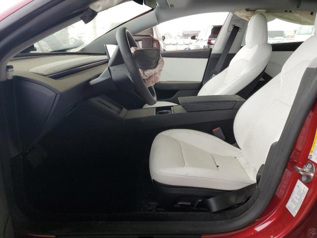 5YJ3E1EA0RF826688 - 2024 TESLA MODEL 3 წითელი ფოტო 7