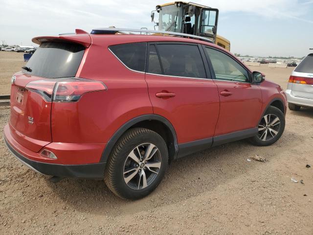 JTMRFREV9HJ166764 - 2017 TOYOTA RAV4 XLE RED photo 3