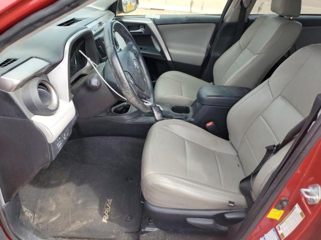 JTMRFREV9HJ166764 - 2017 TOYOTA RAV4 XLE RED photo 7