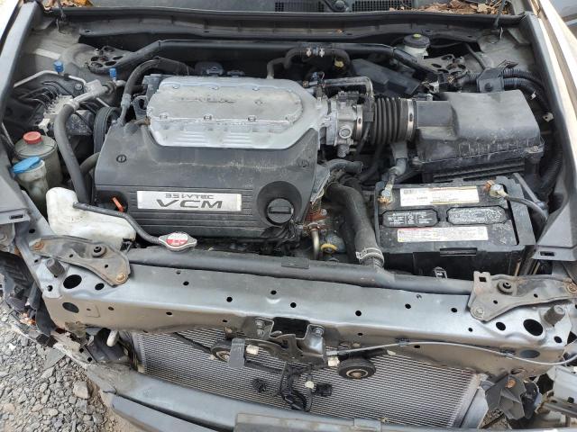 1HGCP3F81BA005536 - 2011 HONDA ACCORD EXL Մոխրագույն լուսանկար 11