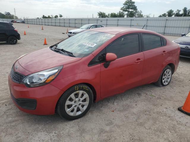 KNADM4A33C6074789 - 2012 KIA RIO LX RED photo 1