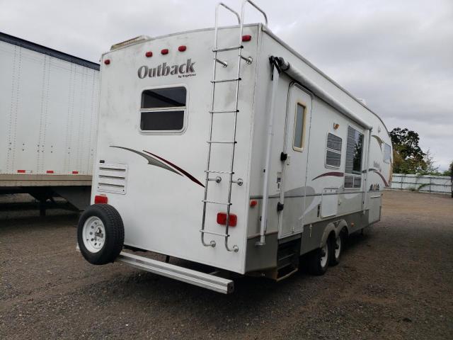 4YDF30F206G923022 - 2006 KEYSTONE OUTBACK WHITE photo 4