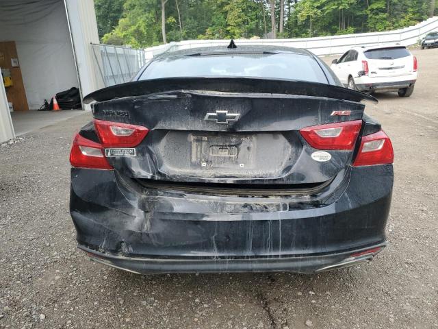 1G1ZG5ST8NF201813 - 2022 CHEVROLET MALIBU RS შავი ფოტო 6