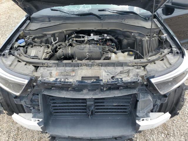 1FMSK8DH2NGA38566 - 2022 FORD EXPLORER XLT أسود صورة 12