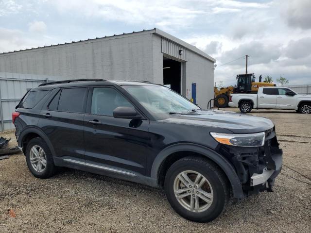 1FMSK8DH2NGA38566 - 2022 FORD EXPLORER XLT أسود صورة 4