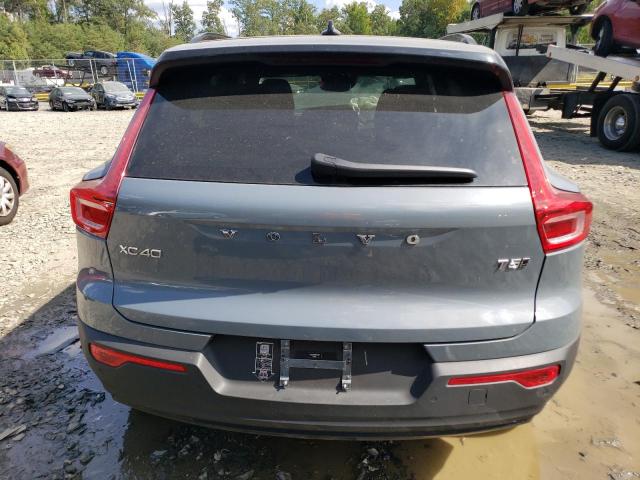 YV4162UM7N2723932 - 2022 VOLVO XC40 T5 R-DESIGN GRAY photo 6