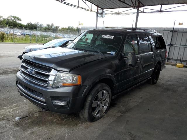 1FMJK2AT9HEA44933 - 2017 FORD EXPEDITION EL LIMITED GRAY photo 1