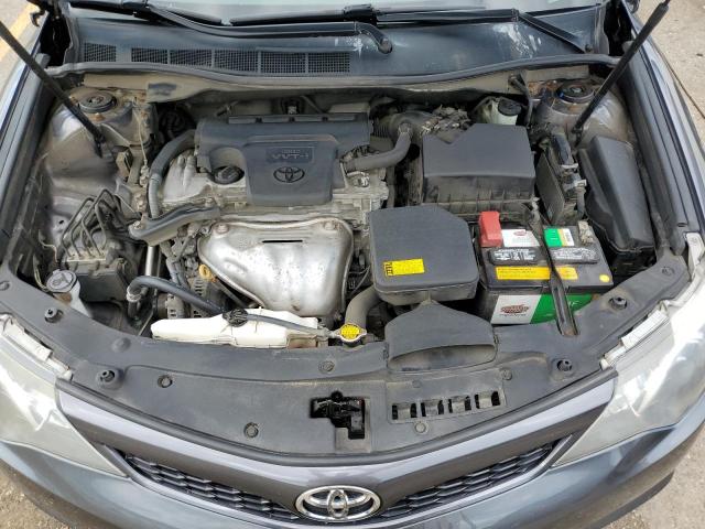 4T1BF1FKXEU465712 - 2014 TOYOTA CAMRY L GRAY photo 11