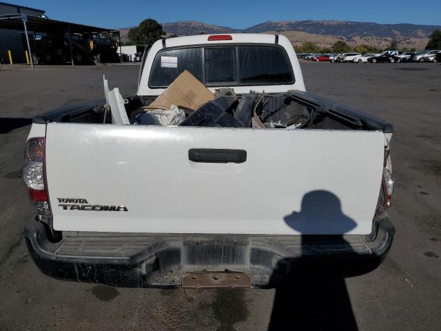 5TFNX4CN0BX003152 - 2011 TOYOTA TACOMA WHITE photo 6