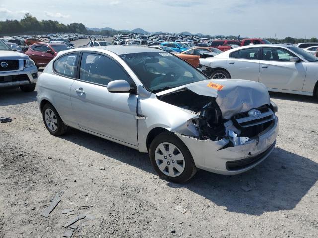 KMHCM3AC7AU169854 - 2010 HYUNDAI ACCENT BLUE SILVER photo 4