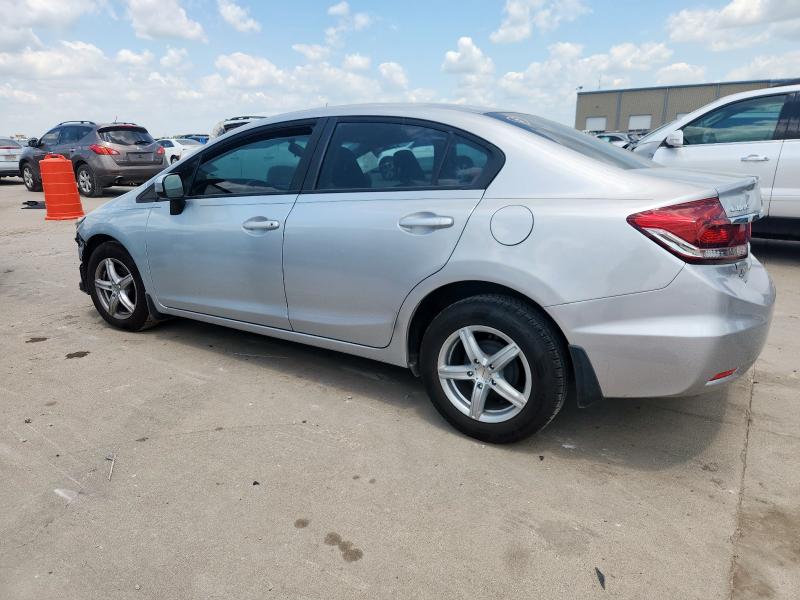 2HGFB2F56FH554099 - 2015 HONDA CIVIC LX SILVER photo 2