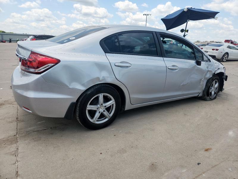2HGFB2F56FH554099 - 2015 HONDA CIVIC LX SILVER photo 3