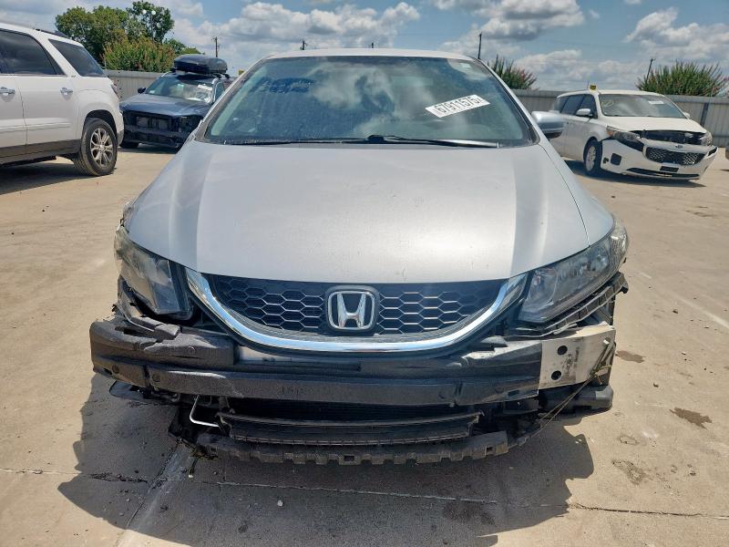 2HGFB2F56FH554099 - 2015 HONDA CIVIC LX SILVER photo 5