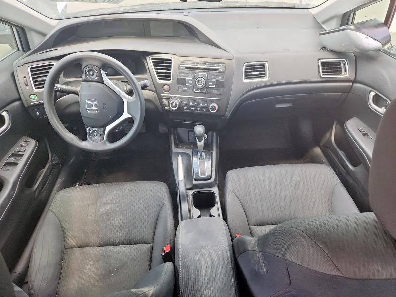 2HGFB2F56FH554099 - 2015 HONDA CIVIC LX SILVER photo 8