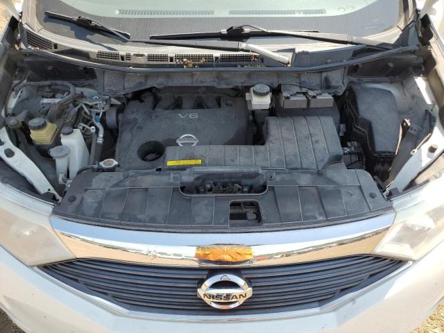 JN8AE2KP5D9061524 - 2013 NISSAN QUEST S WHITE photo 12